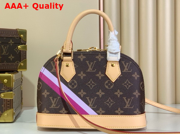 Louis Vuitton Alma BB Mon Monogram Coated Canvas P01917 Replica