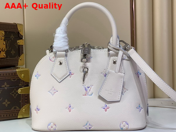 Louis Vuitton Alma BB Monogram Empreinte Link Quartz Embossed Cowhide Leather M2A086 Replica