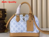 Louis Vuitton Alma BB Monogram Origine Bleu Courrier M27526 Replica