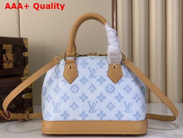 Louis Vuitton Alma BB Monogram Origine Bleu Courrier M27526 Replica