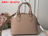 Louis Vuitton Alma BB Rose Ballerine Monogram Vernis Leather M50415 Replica
