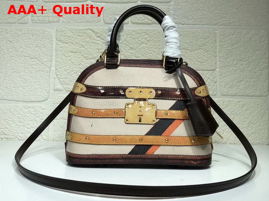 Louis Vuitton Alma BB Transformed Monogram Coated Canvas Exterior M52552 Replica