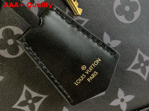 Louis Vuitton Alma BB in Black Calfskin Monogram Ink Collection M12289 Replica