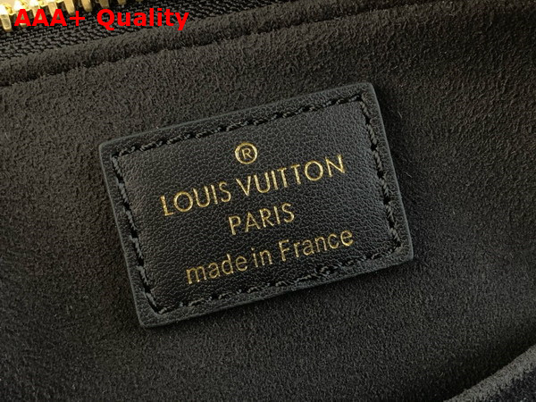 Louis Vuitton Alma BB in Black Calfskin Monogram Ink Collection M12289 Replica
