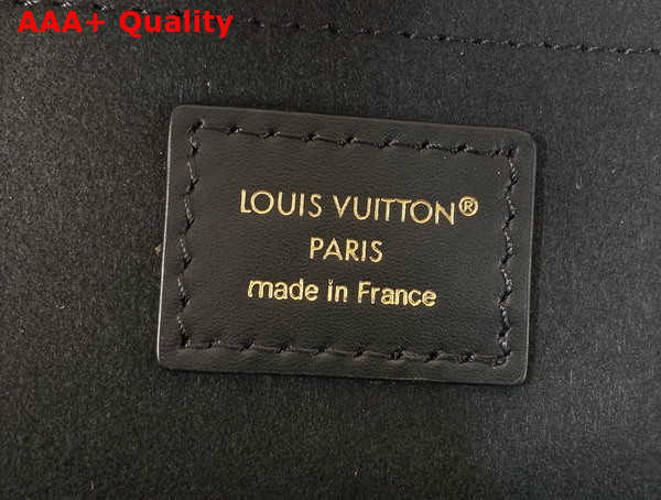 Louis Vuitton Alma BB in Black Monogram Empreinte Leather Replica