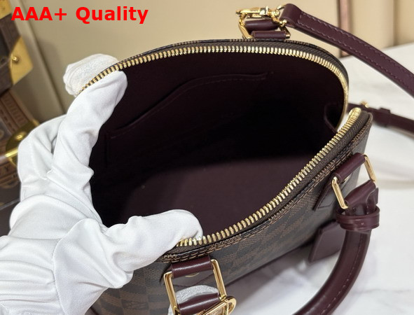 Louis Vuitton Alma BB in Damier Ebene Canvas N48279 Replica
