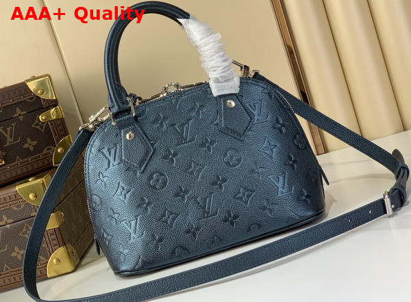 Louis Vuitton Alma BB in Shimmery Ink Monogram Empreinte Leather M26686 Replica