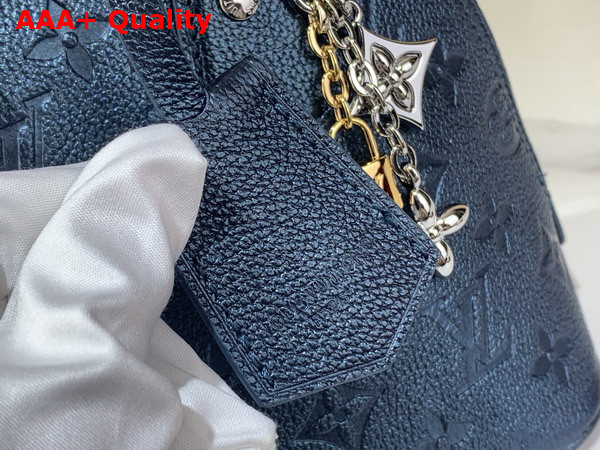 Louis Vuitton Alma BB in Shimmery Ink Monogram Empreinte Leather M26686 Replica