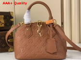 Louis Vuitton Alma BB in Tan Monogram Empreinte Leather M28661 Replica