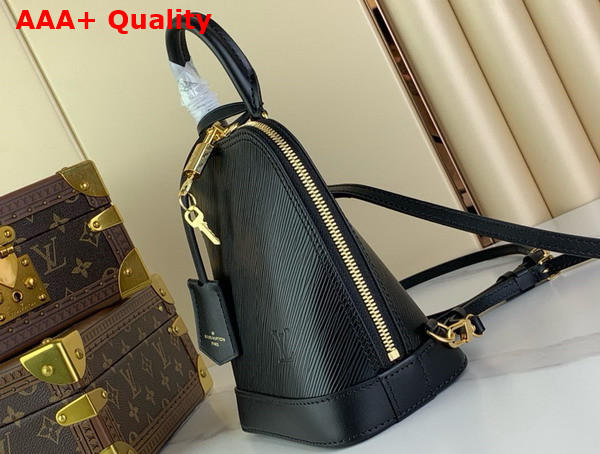 Louis Vuitton Alma Backpack in Black Epi Leather M25103 Replica