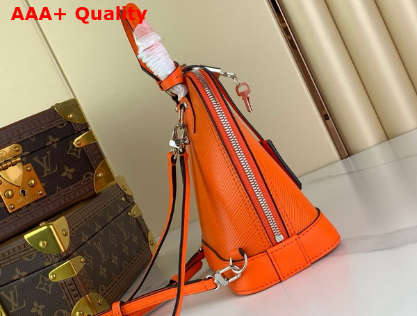 Louis Vuitton Alma Backpack in Orange Epi Leather M25104 Replica