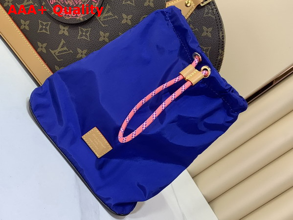 Louis Vuitton Alma MM Handbag in Monogram Canvas with a Nylon Drawstring Pouch M27327 Replica