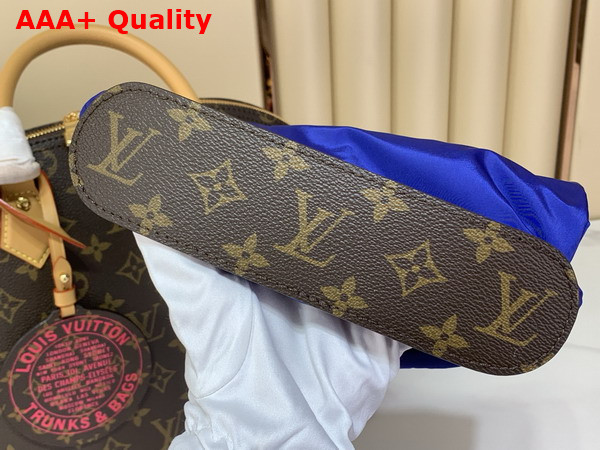 Louis Vuitton Alma MM Handbag in Monogram Canvas with a Nylon Drawstring Pouch M27327 Replica