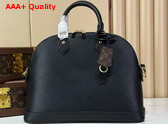 Louis Vuitton Alma MM Soft Black Soft Epi Leather M2A174 Replica