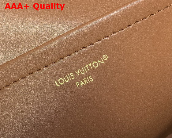 Louis Vuitton Alma MM Soft Noisette Calfskin Leather Resort Collection in Minigram M28517 Replica