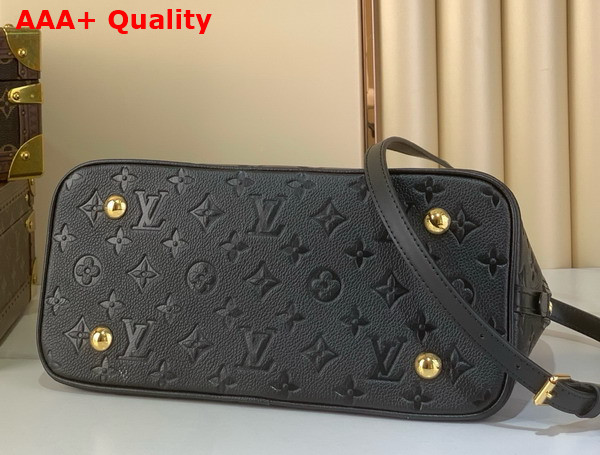 Louis Vuitton Alma PM Handbag in Black Monogram Empreinte Leather Replica