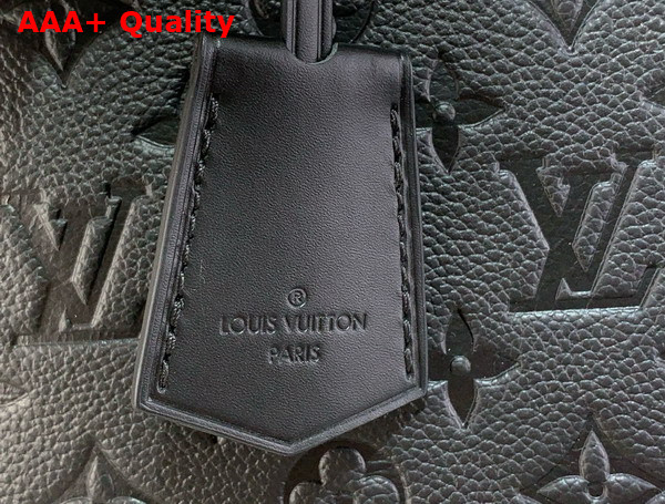 Louis Vuitton Alma PM Handbag in Black Monogram Empreinte Leather Replica