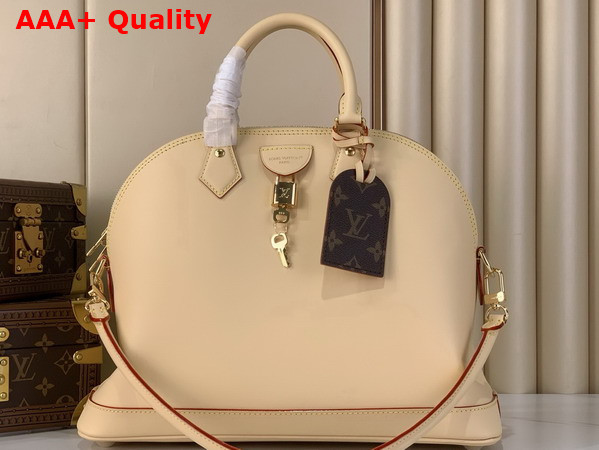 Louis Vuitton Alma PM in Beige VVN Cowhide Leather M27388 Replica