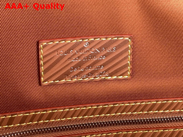 Louis Vuitton Alma Travel GM Bag in Cognac Calf Leather Epi Soft XL Calfskin M23102 Replica