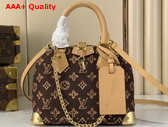Louis Vuitton Alma Trunk BB Monogram Origine Ebene Coated Canvas M28105 Replica