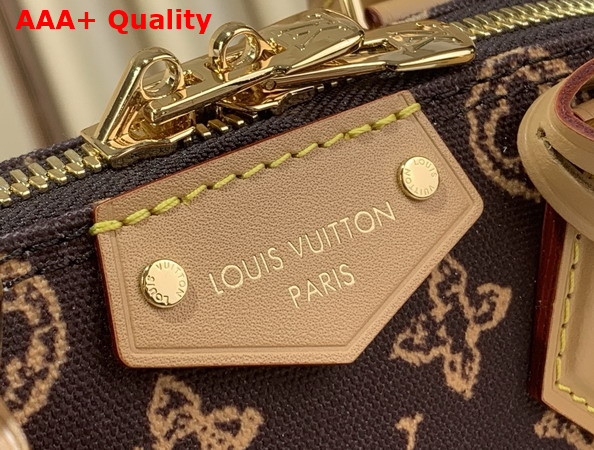 Louis Vuitton Alma Trunk BB Monogram Origine Ebene Coated Canvas M28105 Replica
