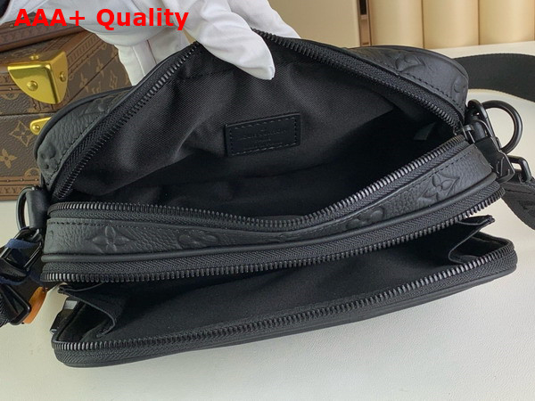 Louis Vuitton Alpha Messenger in Black Monogram Empreinte Leather Replica