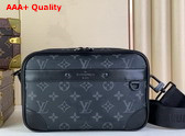 Louis Vuitton Alpha Messenger in Monogram Eclipse Canvas M46955 Replica