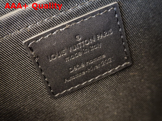 Louis Vuitton Ambassadeur PM Black Leather Debossed with the Monogram Pattern M58711 Replica