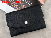 Louis Vuitton Anne Coin Purse Noir Mahina Perforated Calfskin Leather Outside M64049 Replica