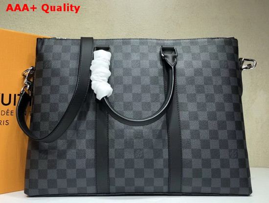 Louis Vuitton Anton Briefcase Damier Graphite Canvas N40024 Replica