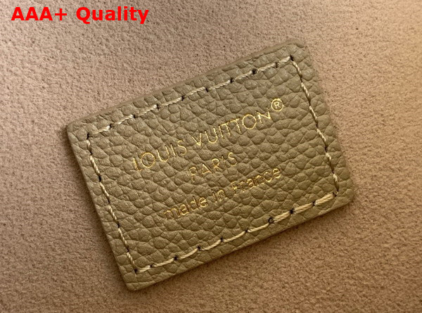 Louis Vuitton Anytime Flap Bag in Tourterelle Gray Monogram Empreinte Leather M14973 Replica