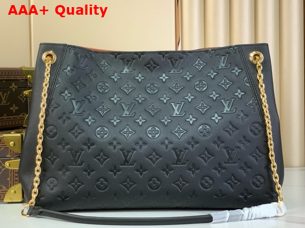 Louis Vuitton Anytime MM Handbag in Black Monogram Empreinte Leather M14324 Replica