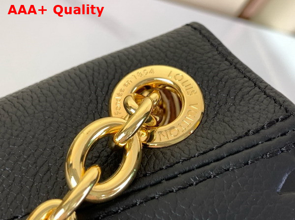 Louis Vuitton Anytime PM Handbag in Black Monogram Empreinte Leather M14414 Replica