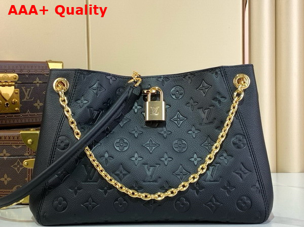 Louis Vuitton Anytime PM Handbag in Black Monogram Empreinte Leather M14414 Replica