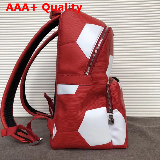 Louis Vuitton Apollo Backpack Epi Leather Men LV 2018 FIFA World Cup Red Replica