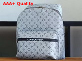 Louis Vuitton Apollo Backpack Monogram Reflect Coated Canvas Silver M43845 Replica