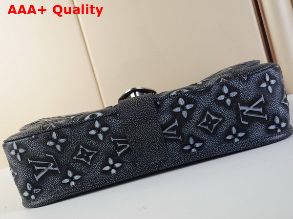 Louis Vuitton Archy Messenger MM Bag Charcoal Cowhide Leather M21358 Replica