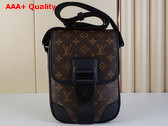 Louis Vuitton Archy Messenger PM Monogram Macassar Coated Canvas Replica