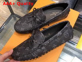 Louis Vuitton Arizona Noccasin Monogram Eclipse Canvas Replica