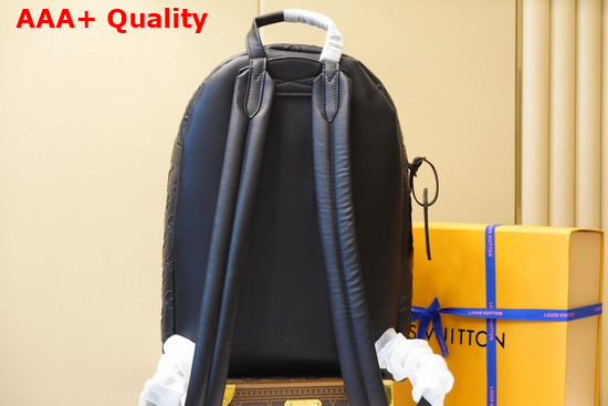 Louis Vuitton Armand Backpack in Black Monogram Seal Cowhide Leather M57959 Replica