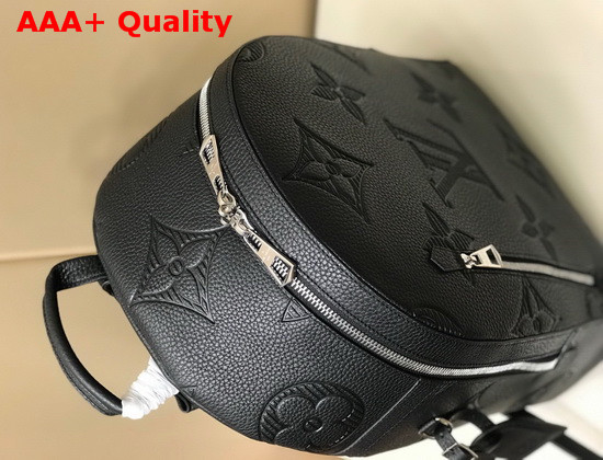 Louis Vuitton Armand Backpack in Black Taurillon Shadow Leather Replica