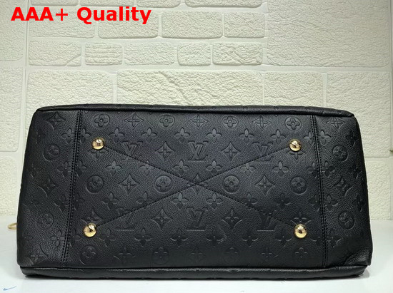 Louis Vuitton Artsy MM Black Embossed Calf Leather with Smooth Leather Trimmings M41066 Replica