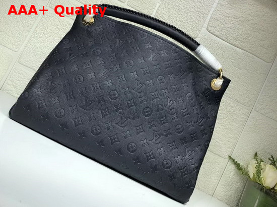 Louis Vuitton Artsy MM Marine Rouge Embossed Calf Leather M43237 Replica
