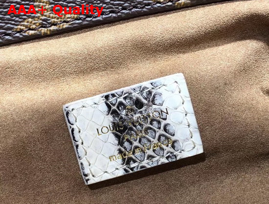 Louis Vuitton Artsy MM Monogram Canvas and Python Handle Replica