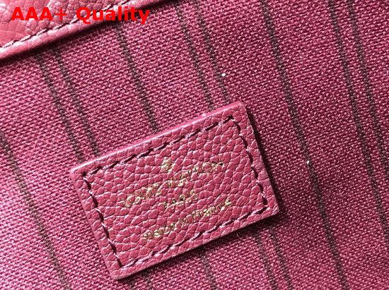 Louis Vuitton Artsy MM Raisin Embossed Calf Leather M43257 Replica