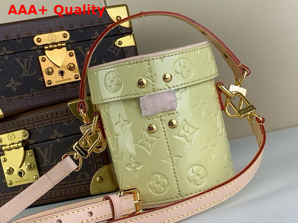 Louis Vuitton Astor Bag Chic and Yellow Monogram Vernis Embossed Cowhide Leather M24099 Replica