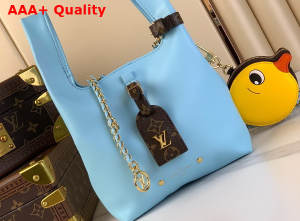 Louis Vuitton Atlantis BB Handbag in Baby Blue Nappa Lambskin M11387 Replica