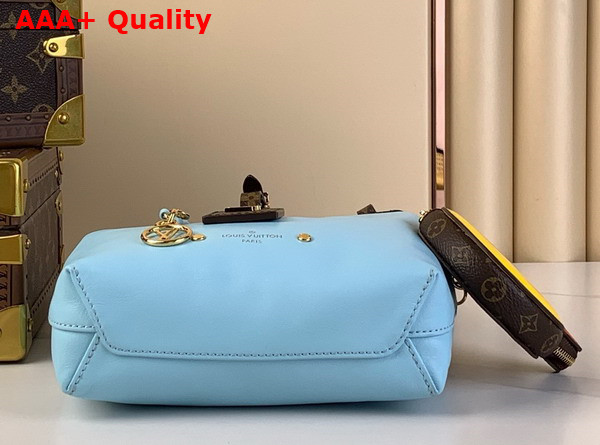 Louis Vuitton Atlantis BB Handbag in Baby Blue Nappa Lambskin M11387 Replica