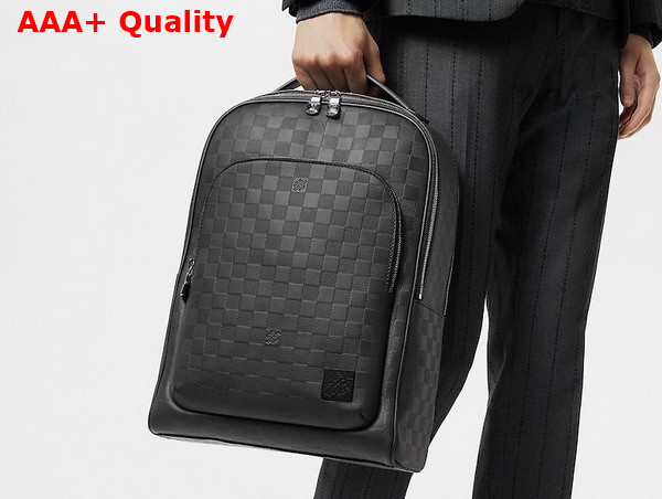Louis Vuitton Avenue Backpack Damier Infini Cowhide Leather N40501 Replica