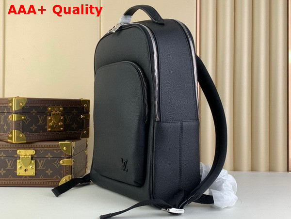 Louis Vuitton Avenue Backpack in Black Taiga Cowhide Leather M30977 Replica
